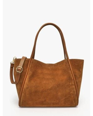 Milano Sac à main Sac bandoulière Velvet caviar cuir VELVET CAVIAR 61F-0VC24021 - Marron