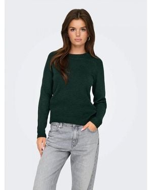ONLY Pull 15204279 Rica-Scarab Melange - Vert
