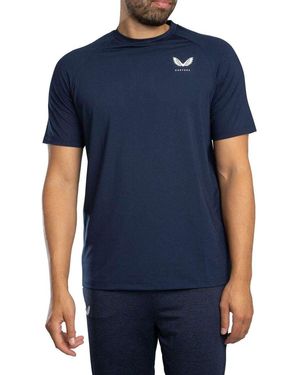 Castore T-shirt T-shirt d'entraînement - Bleu