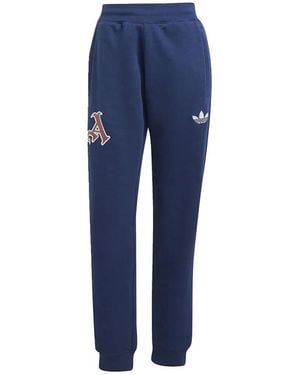 adidas Jogging Pantalons de survêtement VRCT slim fit - Bleu