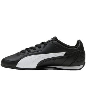PUMA Baskets Basses Baskets Catch Cuir Synthétique - Noir