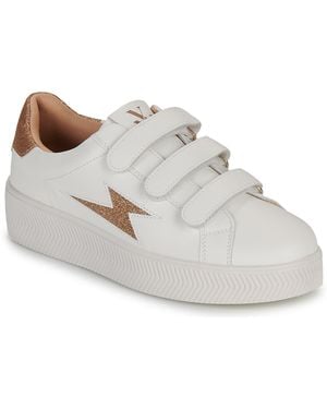 Vanessa Wu Baskets basses CAMELIA - Blanc