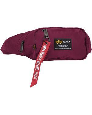 Alpha Industries Sac Bandouliere Crew Waist Bag - burgundy - Violet