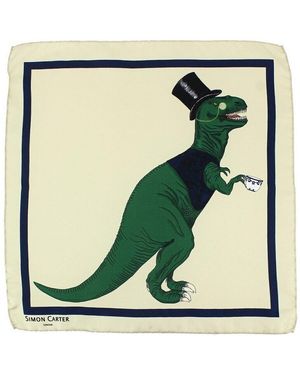 Simon Carter Costumes Et Cravates Pochette - Vert