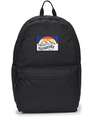 Superdry Zaini Classic Patch Montana - Nero