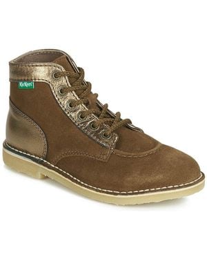 Kickers Baskets montantes Orilegend, Bottillons , - Vert