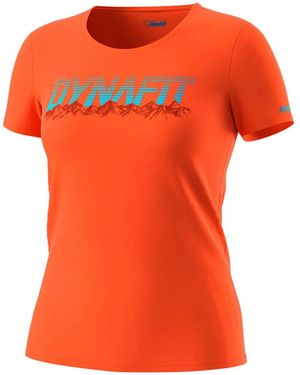 Dynafit T-Shirt Graphic Co W S/S Tee - Orange