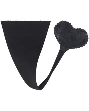 Lingadore Voorgevormde Bh Accessoires Plak String - Zwart