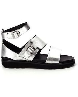 Kickers Sandales Plates Neostrap, Sandales Femme - Noir