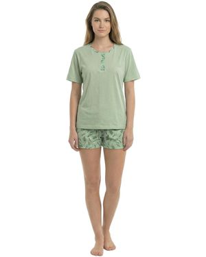 Kisses And Love Ensembles De Pyjama Kl40000 - Vert