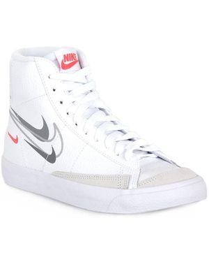 Nike Baskets montantes 100 BLAZER MID VNTG 77 GS - Blanc