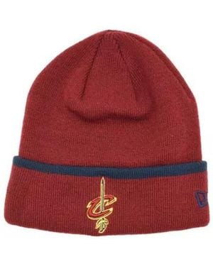 KTZ Bonnet TEAM CUFF KNIT CLECAV - Rouge