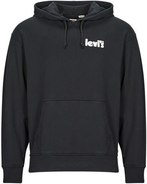 Levi's Sweatshirt relaxed graphic po - Blau