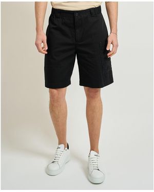 Sseinse Short Bermuda Homme À Coupe Tailleur - Noir
