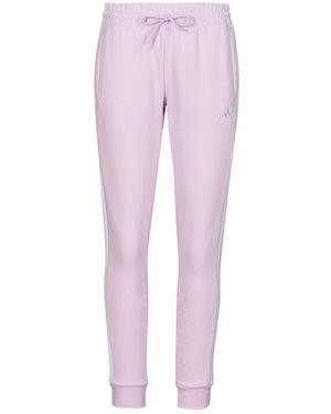 adidas Pantaloni Sportivi Essentials 3-Stripes Fleece Joggers - Viola