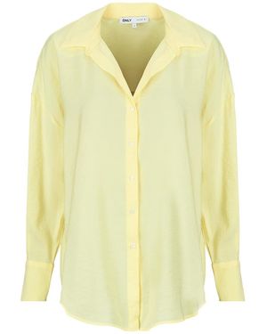 ONLY Blusen Onlzazima L/S Loose - Gelb