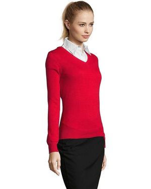 Sol's Pull Pull Galaxy pour - Col en V - Rouge