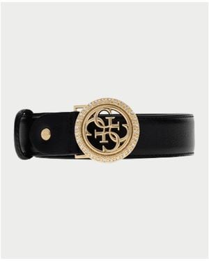 Guess Ceinture Ceinture Femme À Appliques - Noir