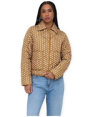 ONLY Manteau Dottie Quilt Jacket - Bleu