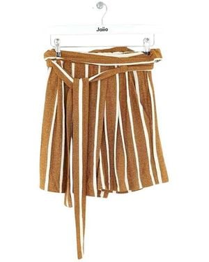 By Malene Birger Short Mini short jaune - Marron