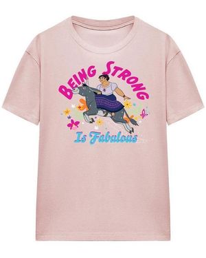 Encantto T-shirt Being Strong Is Fabulous - Rose