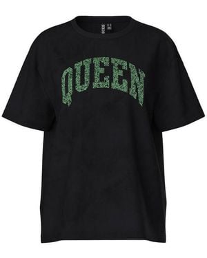 Pieces T-Shirt Korte Mouw - Zwart