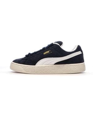 PUMA Baskets basses Suede Xl Hairy - Bleu