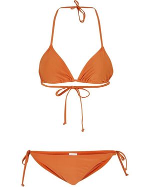 Urban Classics Maillots de bain Maillot de bain 2 pièces triangle recyclé - Orange