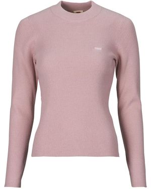 Levi's Felpe Crew Rib Sweater - Viola
