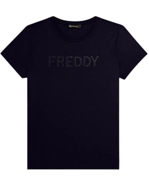 Freddy T-shirt S26WCXT1 - Bleu