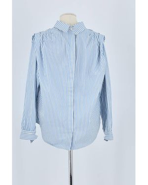 IRO Blouses Blouse en coton bleue
