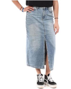 Jennyfer Jupes Midi Dapone - Bleu