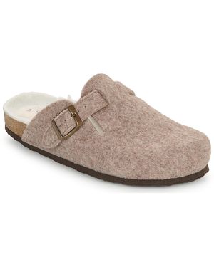 Plakton Pantofole Blogg Fieltro - Marrone