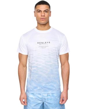 Henleys T-shirt Henpool - Blanc