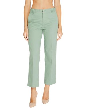 Street One Pantalon Chino Straight Leg cavalry Twill 378090 - Vert