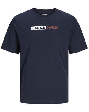Jack & Jones T-shirt 12277926-NBZ - Bleu