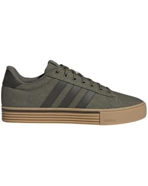 adidas Baskets Basses Baskets Daily 4.0 Textile - Vert