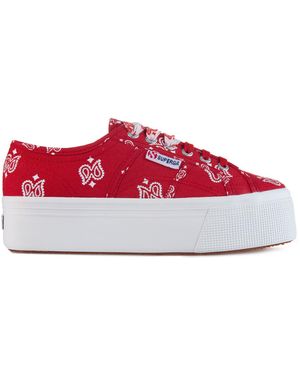 Superga Baskets Baskets 2790-Bandana - Rouge