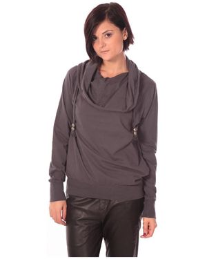 Rich & Royal Sweat-shirt Rich Royal Sweet Look Gris Foncé
