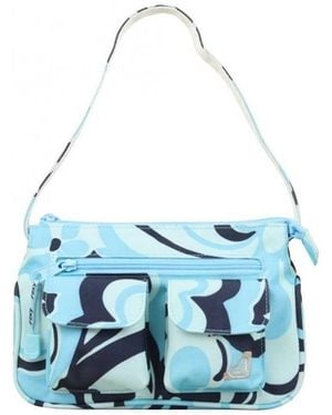Roxy Sac à main NEUF AVEC PETITS DÉFAUTS Sac épaule QLW - Motif Bleu (3)