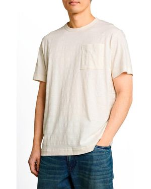 Tom Tailor T-shirt Tee Shirt COTON Gardenia White - Blanc