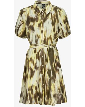 Vero Moda Abito Corto Vmdicthe - Verde