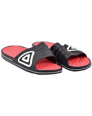 Ozabi Claquettes Claquette FASHION SU5111 NOIR - Rouge