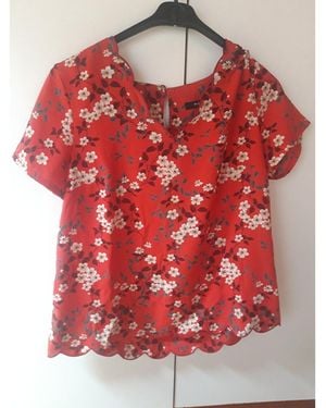 Burton Blouses Haut Jamais Porté - Rouge
