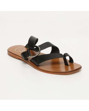 White Sun Mules Mules Emma Noir
