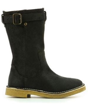 Kickers Bottines K.Work, Bottillons Femme - Noir