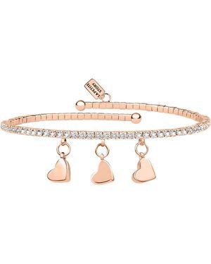 Cleor Bracelets Bracelet en laiton et cristal - Métallisé