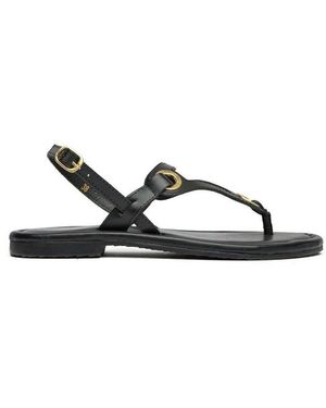 Sole Sandales Plates Lou Des Sandales - Noir