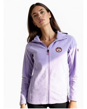 GEOGRAPHICAL NORWAY Polaire Tugimobadge Hood Polaire Pour Femme - Violet