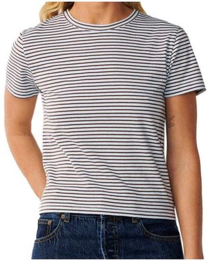 Rip Curl T-Shirt Sg Yd Stripe Tee - Bleu